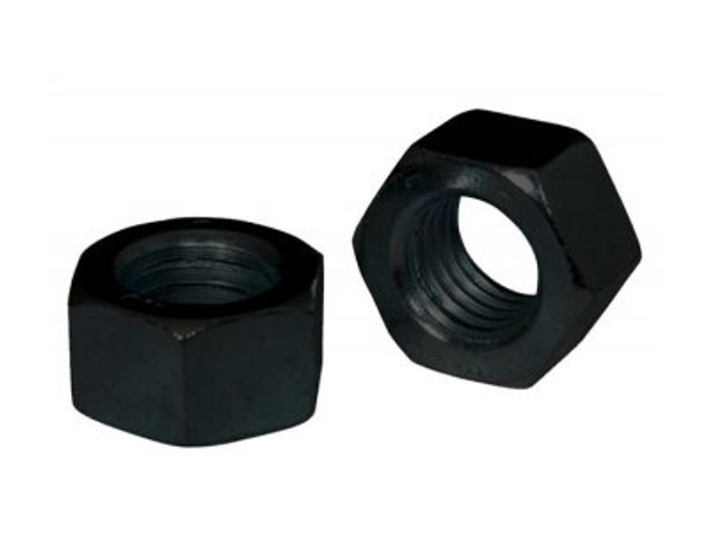 Гайка высокопрочная черная М12 к.п.10 (75шт/уп)