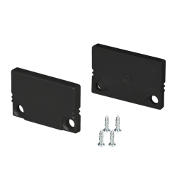 Заглушка SL-SLIM20-H13 BLACK глухая (Arlight, Пластик) 037512
