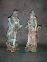 Статуэтка. Фарфор. Романтическая пара. Volkstedt. Германия