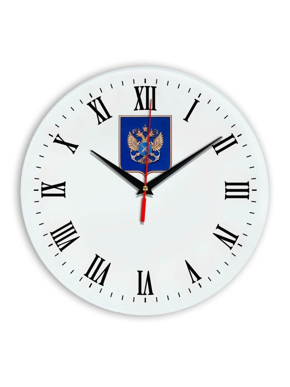 Настенные часы "герб Росрыболовства 02 39"