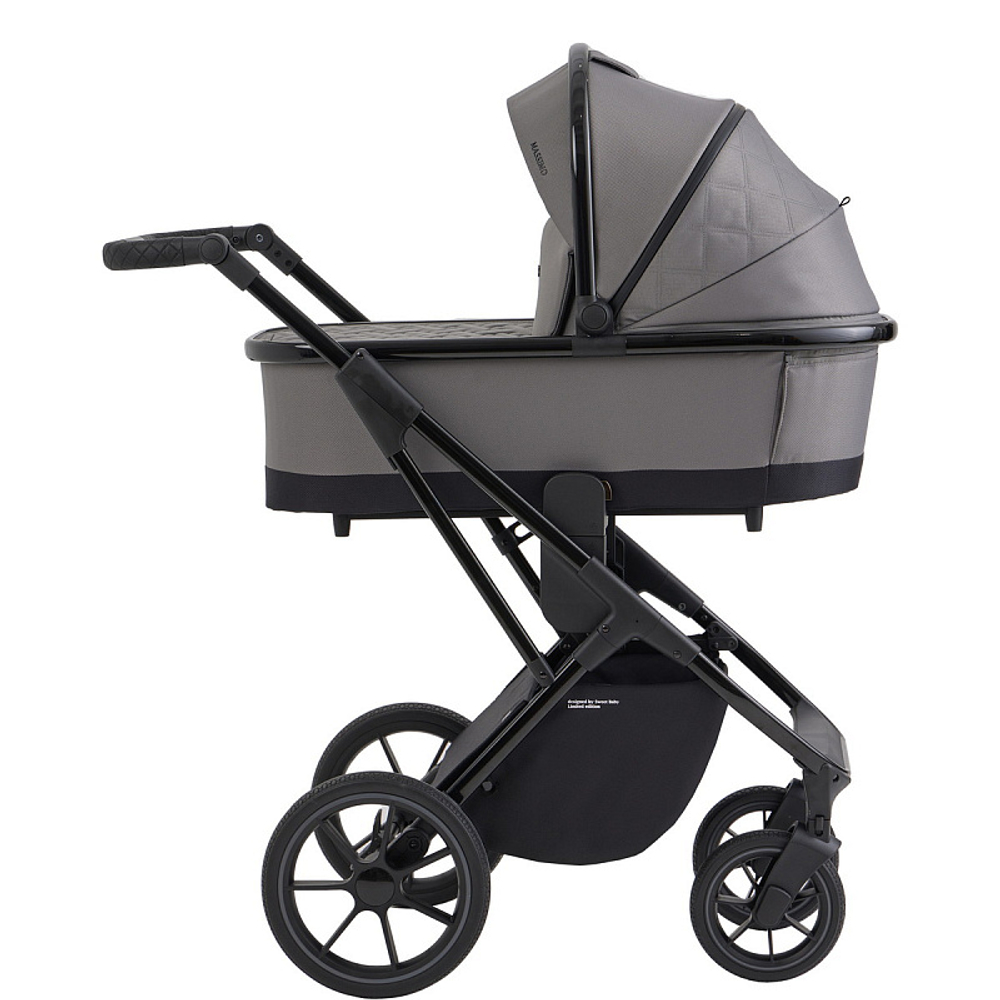 Коляска 3в1 SBL Massimo Grey