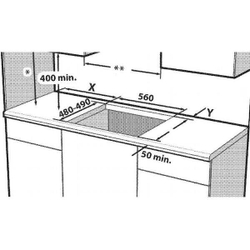 Газовая варочная панель Hotpoint HGMT 641 W IX