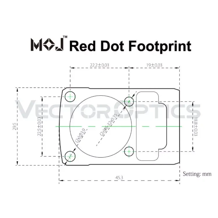 Коллиматорный прицел Vector Optics Frenzy-X 1x22x26, RD 3 MOA, AUT, MOJ (SCRD-37)