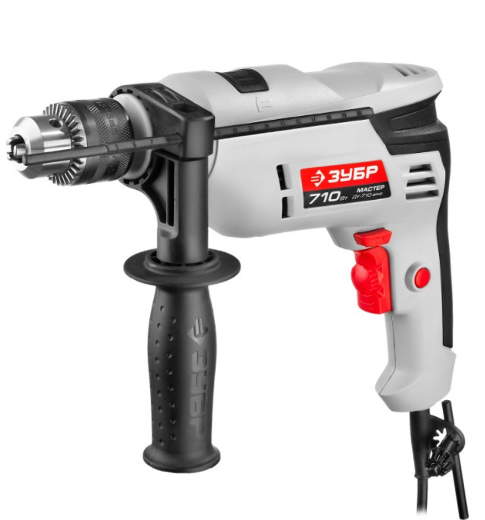 Дрель ударная Зубр Мастер ДУ-710 ЭРМ2