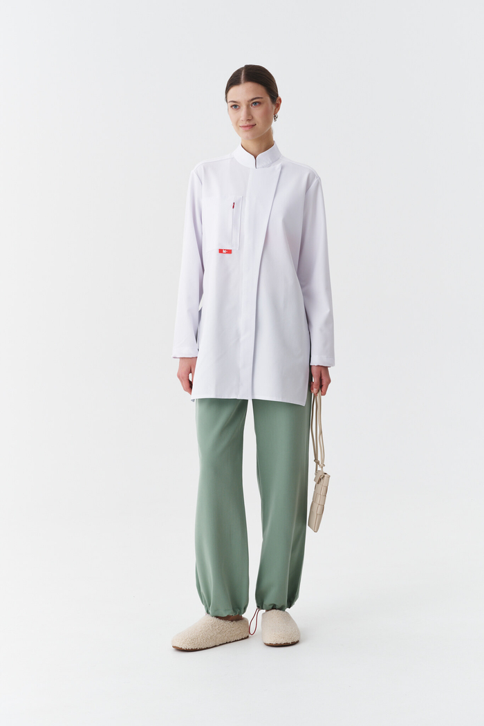 Топ медицинский женский Сартори, белый