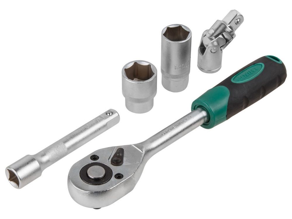 Набор головок и бит 94 предметов ВОЛАТ (1/4", 1/2", 6 граней )