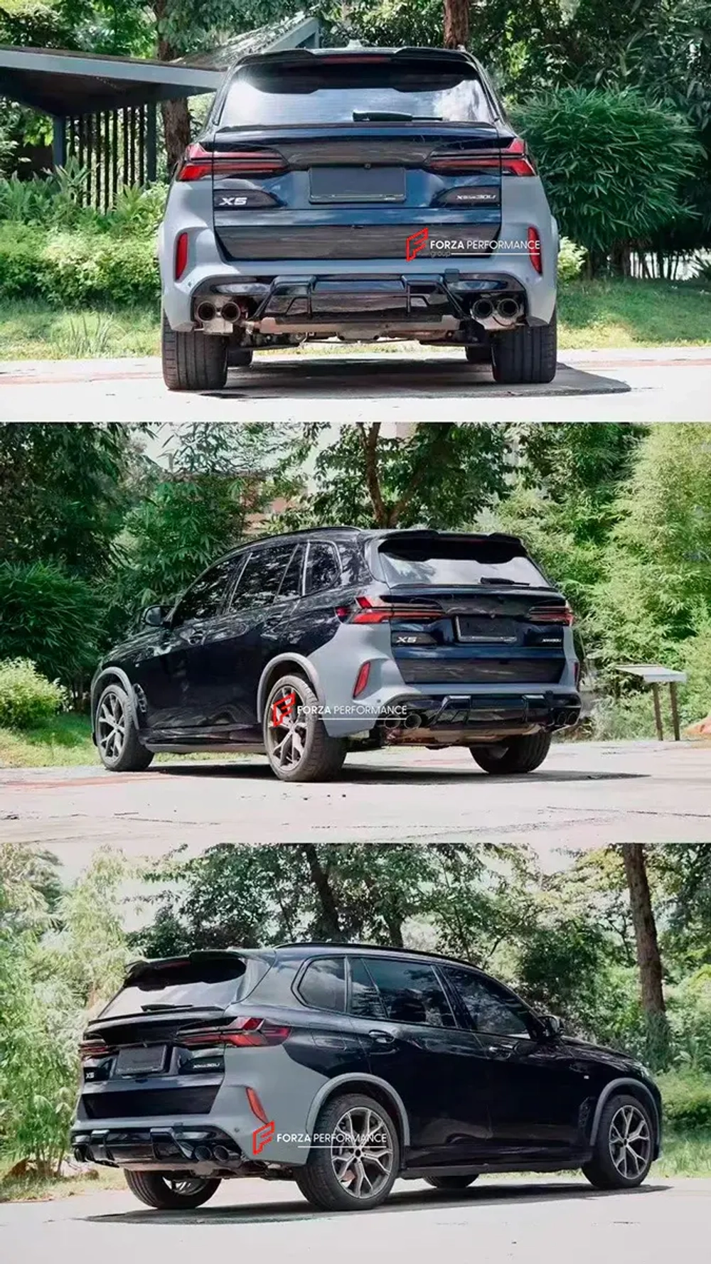 Обвес переделка для BMW X5 G05 Рестайлинг 2023+ в X5M F95 Рестайлинг БМВ