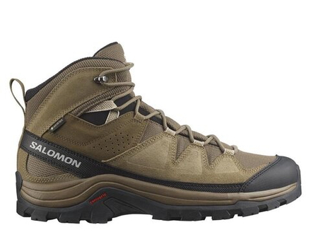 Кроссовки для бега мужские Salomon Quest Rove Gore-TEX M коричнево-зеленые