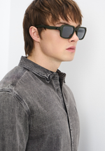 Спортивные очки 100% RIDELEY Soft Tact Army Green - Black Mirror Lens