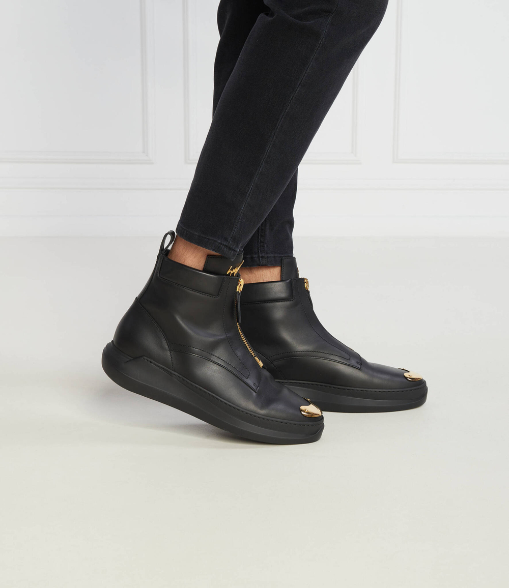 Кожаная обувь cr smaug logoball Giuseppe Zanotti - черный(IU20038)