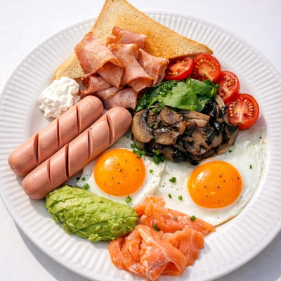 Завтрак-конструктор из яиц