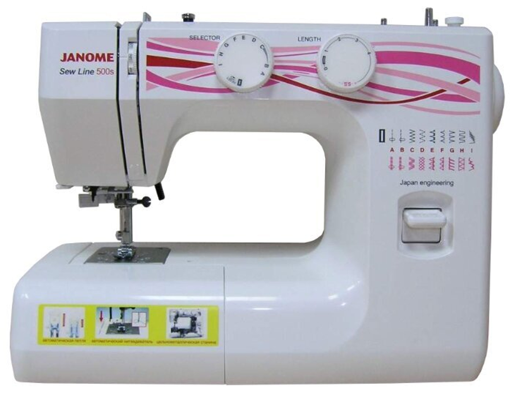 Швейная машина Janome Sew Line 500S