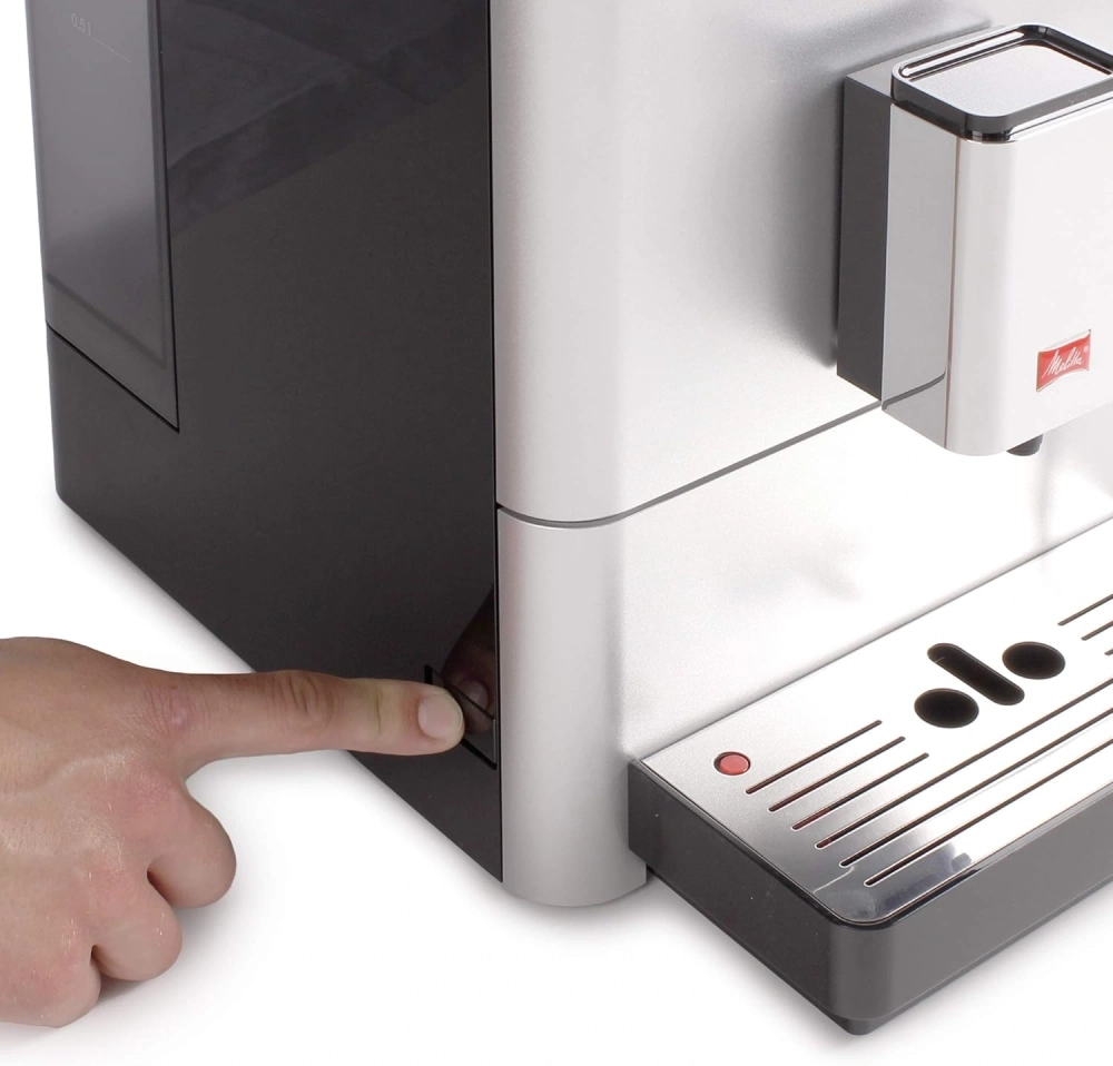 Кофемашина Melitta Caffeo F531-101 1450Вт серебристый