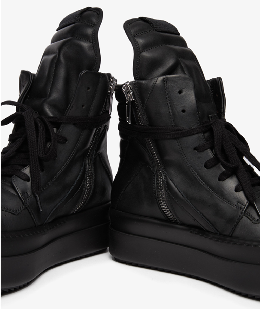 Rick Owens | Leather Mega Bumper Geobasket