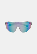 Спортивные очки с диоптриями HILX Savage (L) Shiny Crystal Grey Purple / Purple Lens