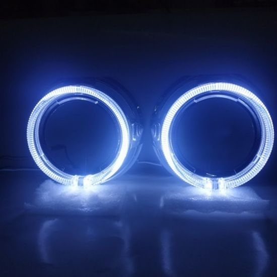 Маска для линзы 3′ Apollo круглая со скосом с двух сторон с LED подсветкой 046