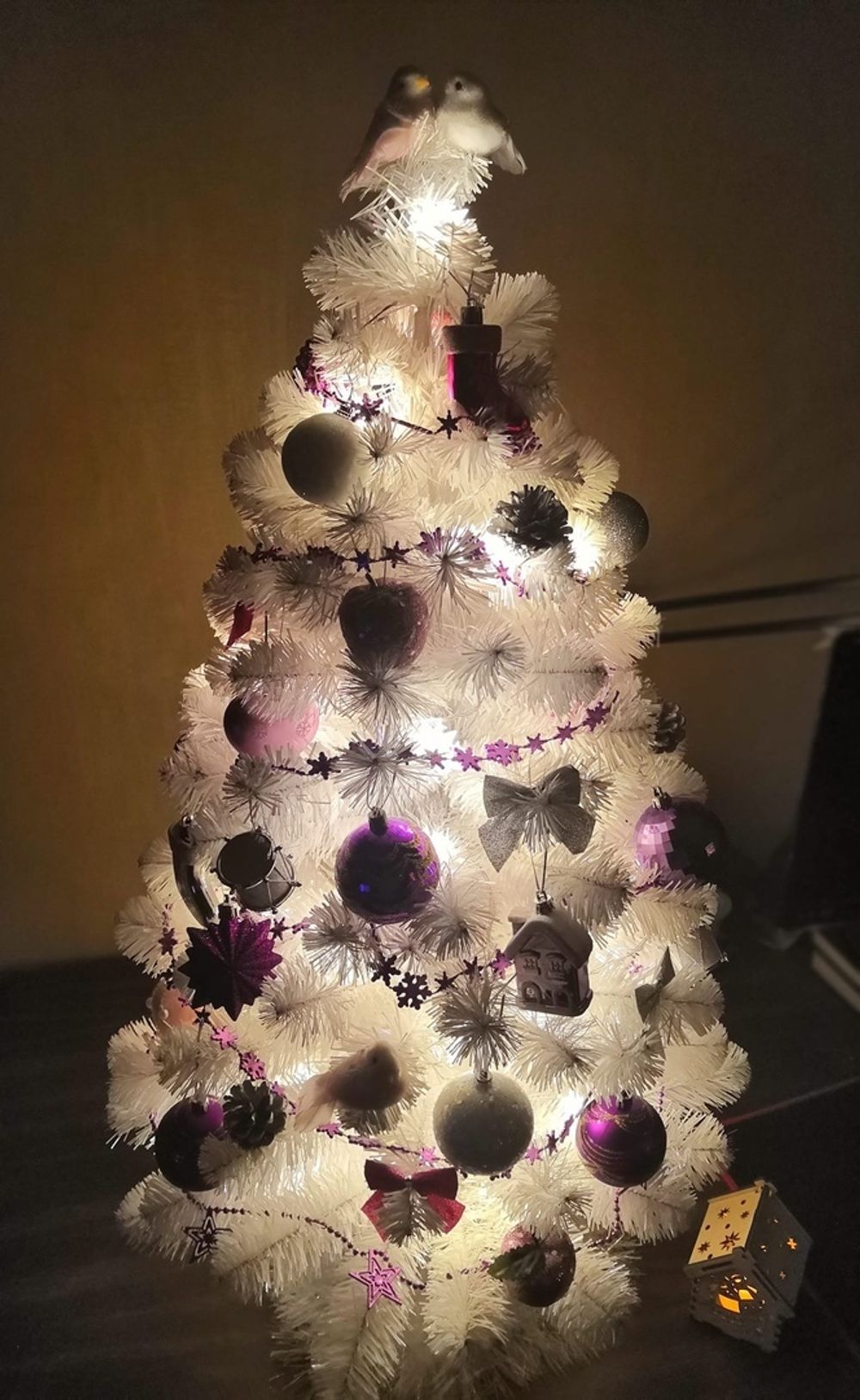 Искусственная белая елка «Радужная» (пвх) от 1,2 м до 3 м