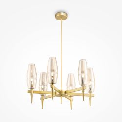 Люстра на штанге Maytoni Lita H002PL-06G