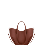 Сумка Polene Cyme Mini EDITION TEXTURED COGNAC