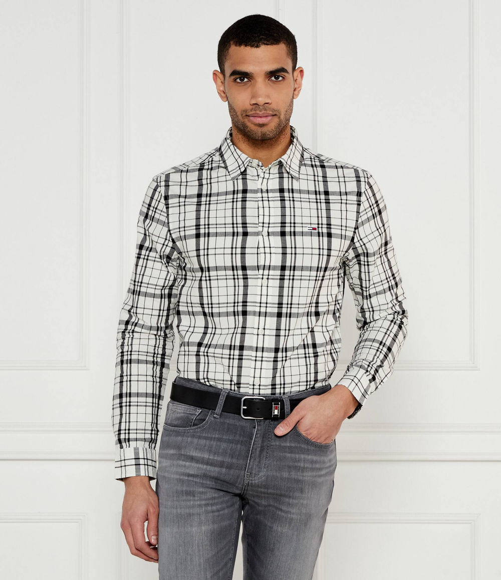 Рубашка Tommy Jeans - экрю(DM0DM20885)