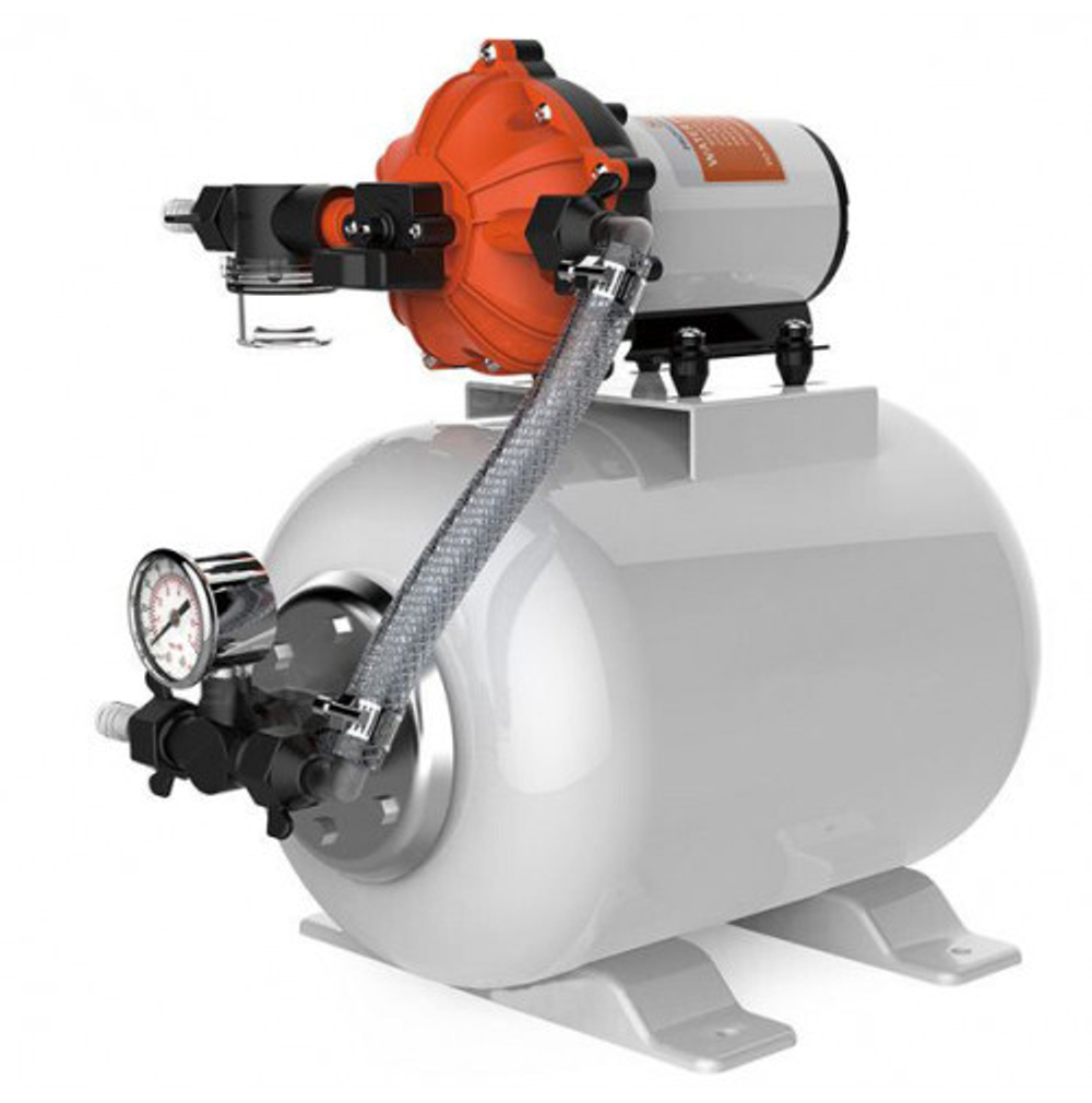 Комплект водоснабжения SeaFlo с гидроаккумулятором 8 литров, 15 л/мин, 20PSI