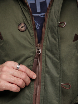 Green parka "Ruskolan"