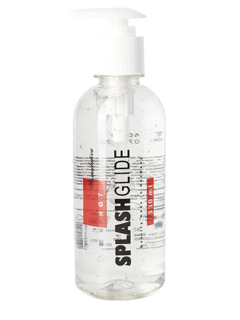 Возбуждающий лубрикант на водной основе Splashglide Hot