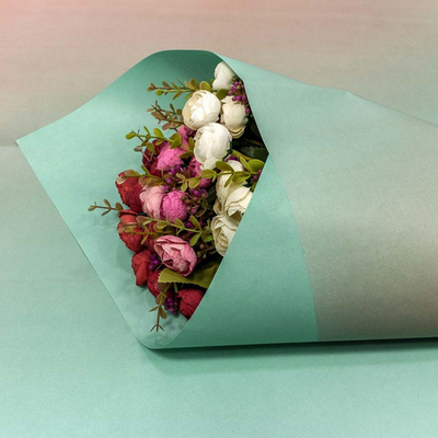 Бумага КРАФТ в листах 58*58см "Цветная" хамелеон