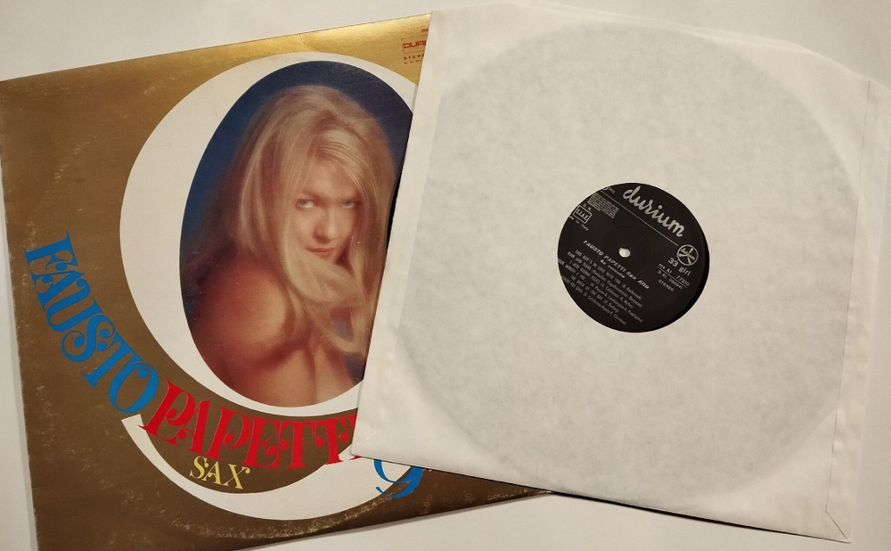 Винтажная виниловая пластинка LP Fausto Papetti 9a Raccolta (Italy 1968)