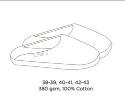 Домашние тапочки мужские Hamam Pera слоновая кость