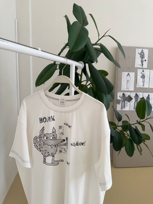 ФУТБОЛКА РЕНА МОЛОЧНЫЙ ВОЛК ЩЕЛК