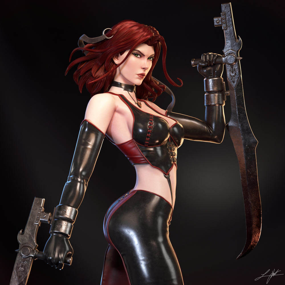 Фигурка Рейн Бладрейн Rayne BloodRayne NSFW