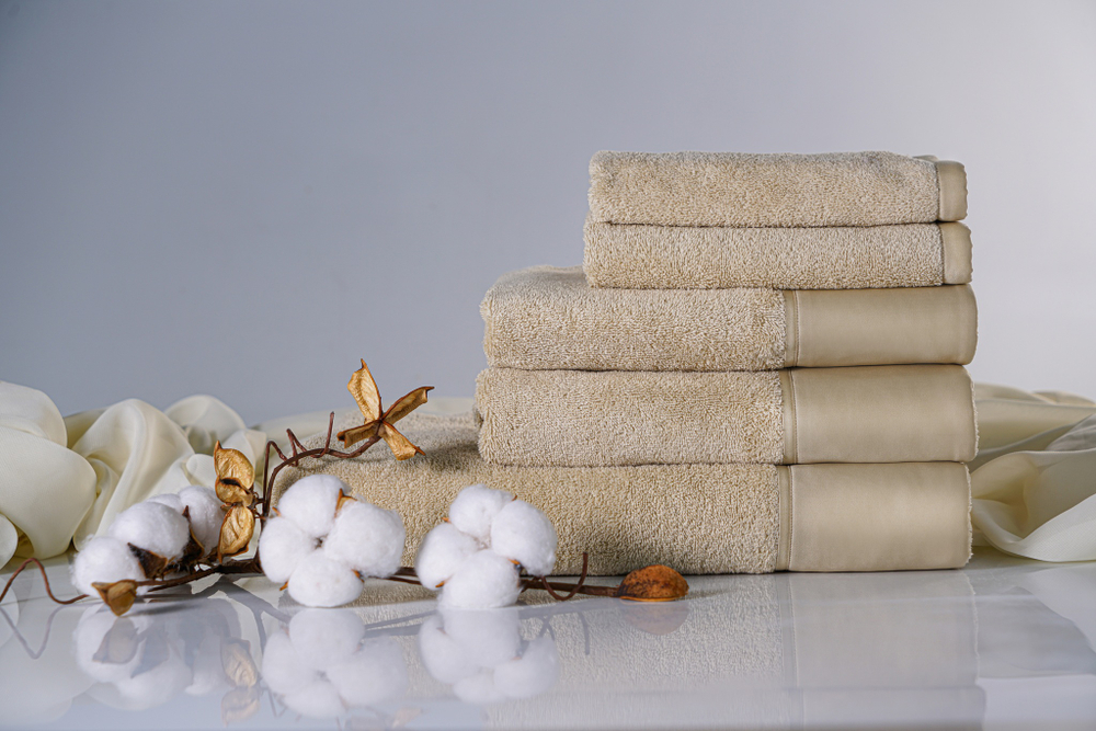 Набор полотенец 5шт Claire Batiste Atelier Brise пшеничный