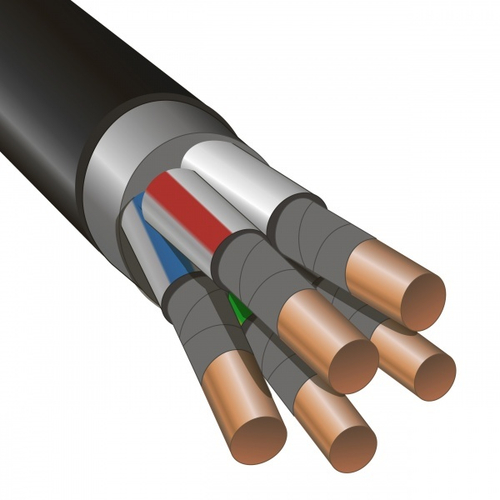 Кабель силовой ВВГнг(А)-FRLS (180) 5х6 медный огнестойкий ГОСТ 31996 Конкорд ВВГнг(А)-FRLS 5х6