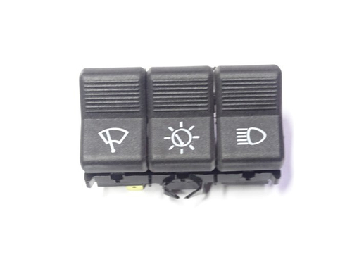 Кнопка вкл. дальнего света, освещ. приборов, стеклоочистителя /2101/ (блок) (Автоарматура)