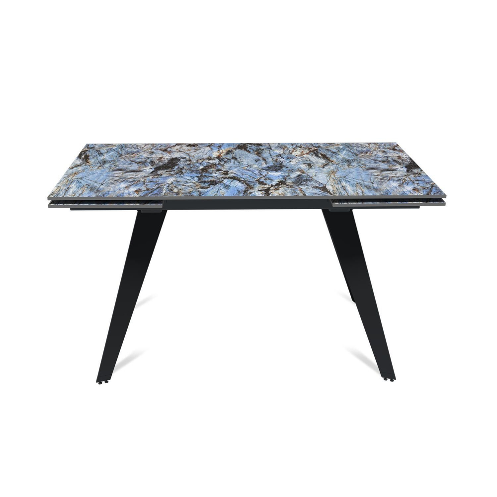 Стол раскладной Rhein (140+40+40), керамика глянцевая Lemurian Blue