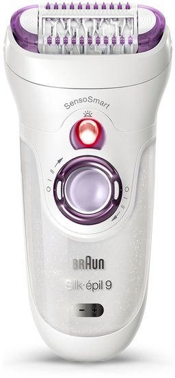 Эпилятор Braun 9-700 Silk-epil SensoSmart, фиолетовый