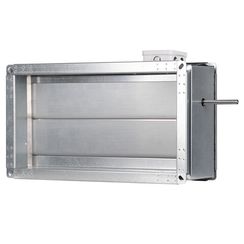 Клапан SHUFT КВУ-ПО-300х300h-2*ф250(фл. Соед)-УХЛ2