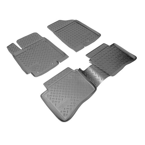 Ковры в салон Norplast/Unidec для Kia Rio в кузове RUS QB (2011-), Черный, арт.NPL-Po-43-37