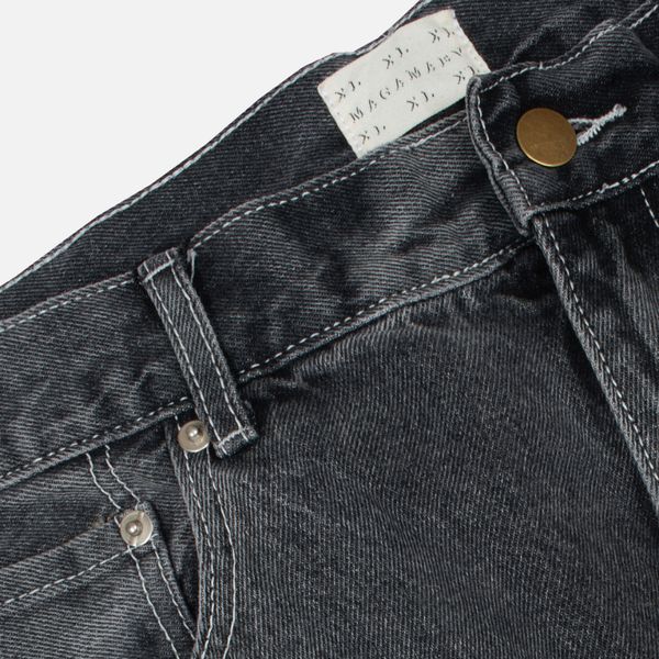 Джинсы M Washed Black - фото 3