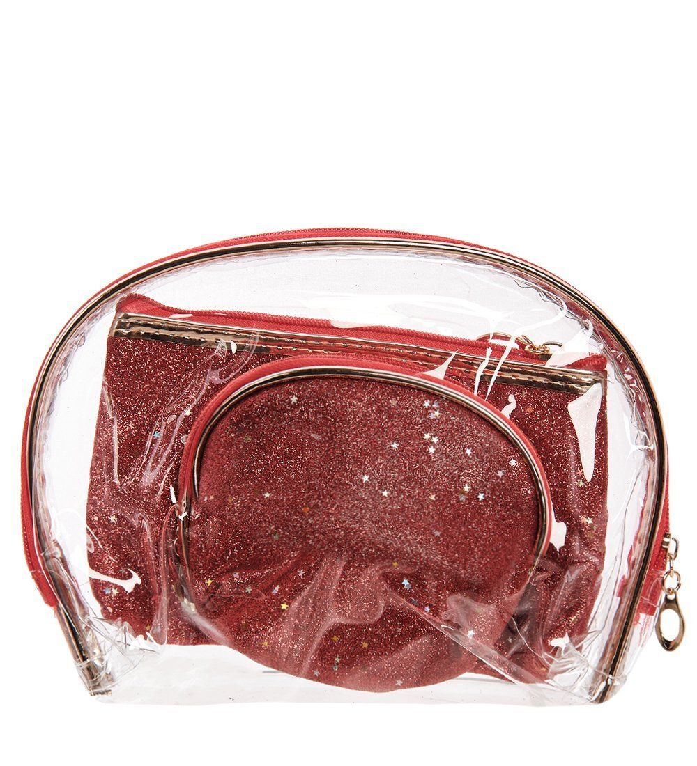 ЯЛ-16-01/2 Косметичка 3 в 1 красная