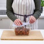 Контейнер пищевой с крышкой IKEA 365+, Стекло, Силикон, 1,8 л