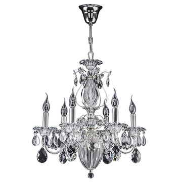 Люстра подвесная 790064 серебро Schon Osgona