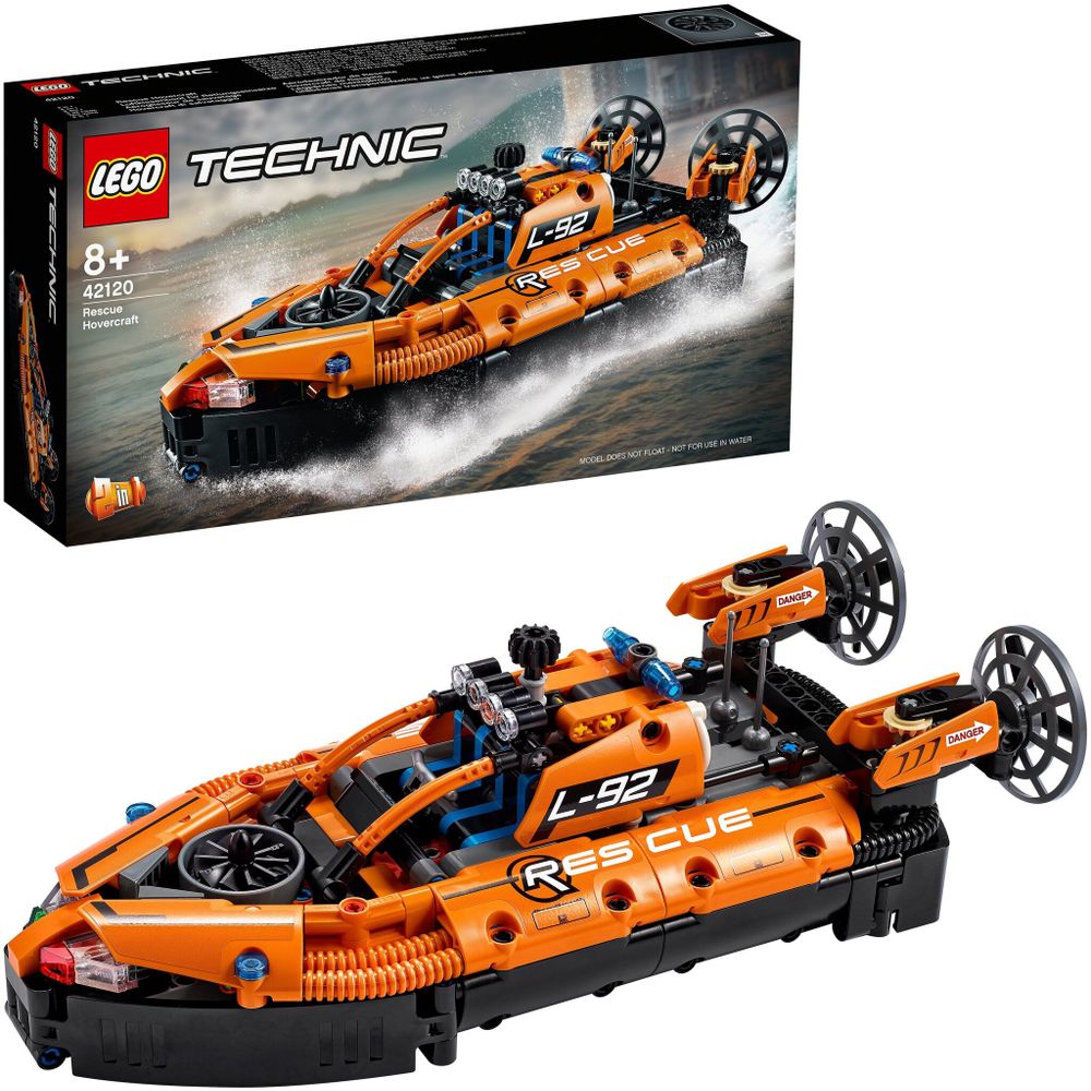 Конструктор LEGO Technic 42120 Спасательное судно на воздушной подушке