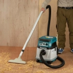 Пылесос строительный Makita DVC157LZX3 (уборка: сухая) белый