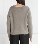 Хлопковый свитер amedea Marella - серый(33661936)