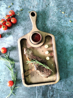 Доска деревянная для подачи сервировочная