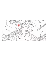 Тяга рулевая для снегохода