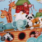 Пакет подарочный «Лодочка» 31х40 см, микс