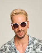 Очки солнцезащитные Spunky Jerry 6 White. dark grey